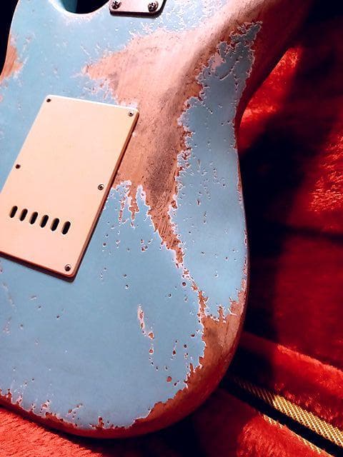 ★Custom HardRelic SonicBlue Stratocaster