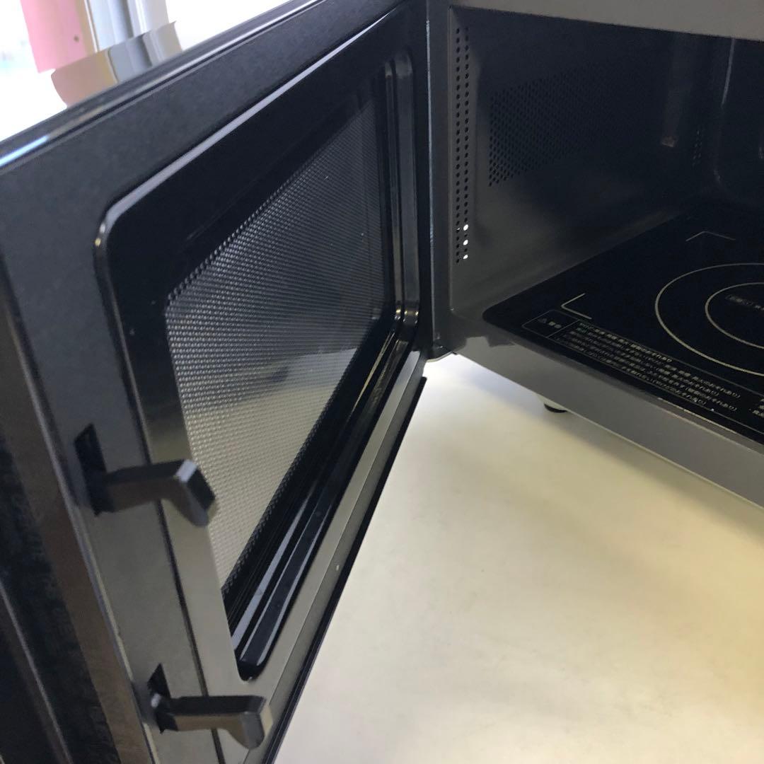 美品　siroca 電子レンジ SX-18D132 ブラック