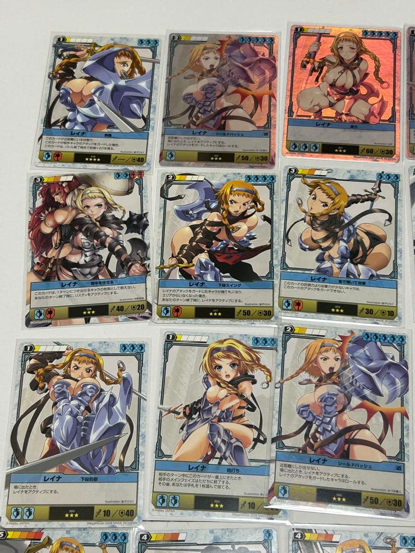 クイーンズブレイド　ザ・デュエル　レイナ　まとめ売りセット