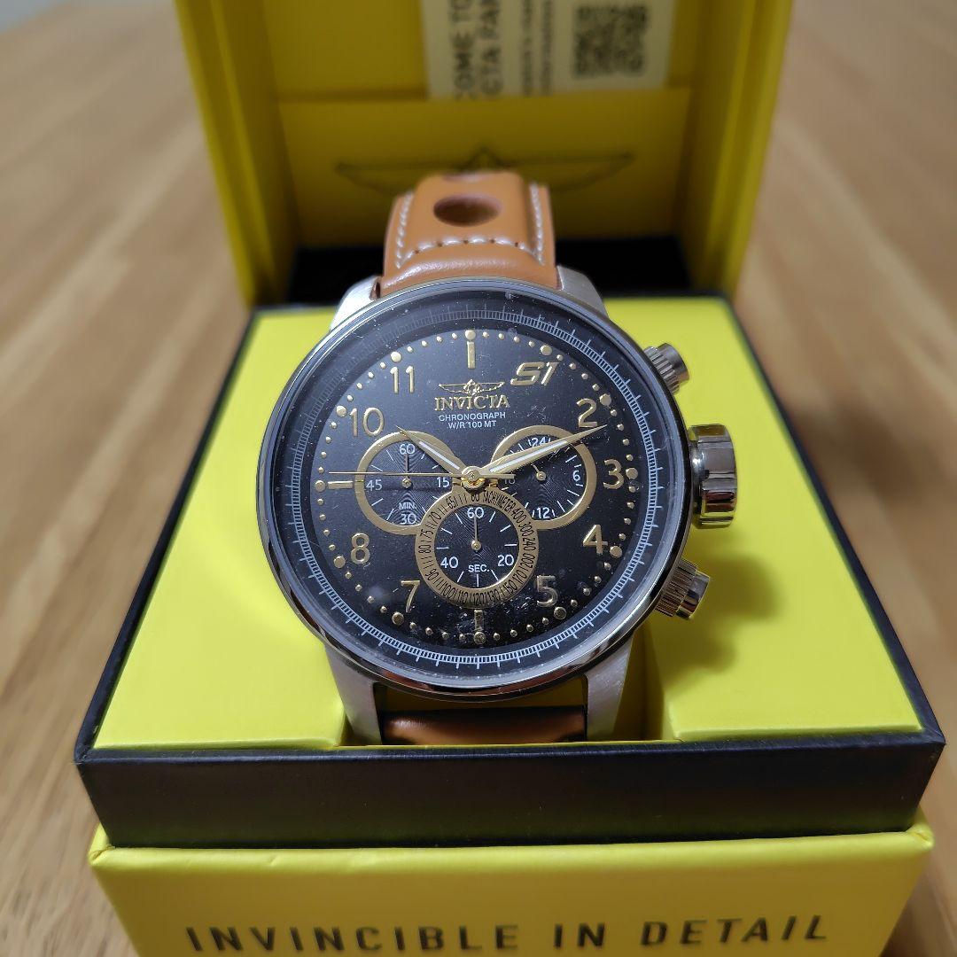 INVICTA 腕時計 メンズ レザーバンド S1 RALLY 23597