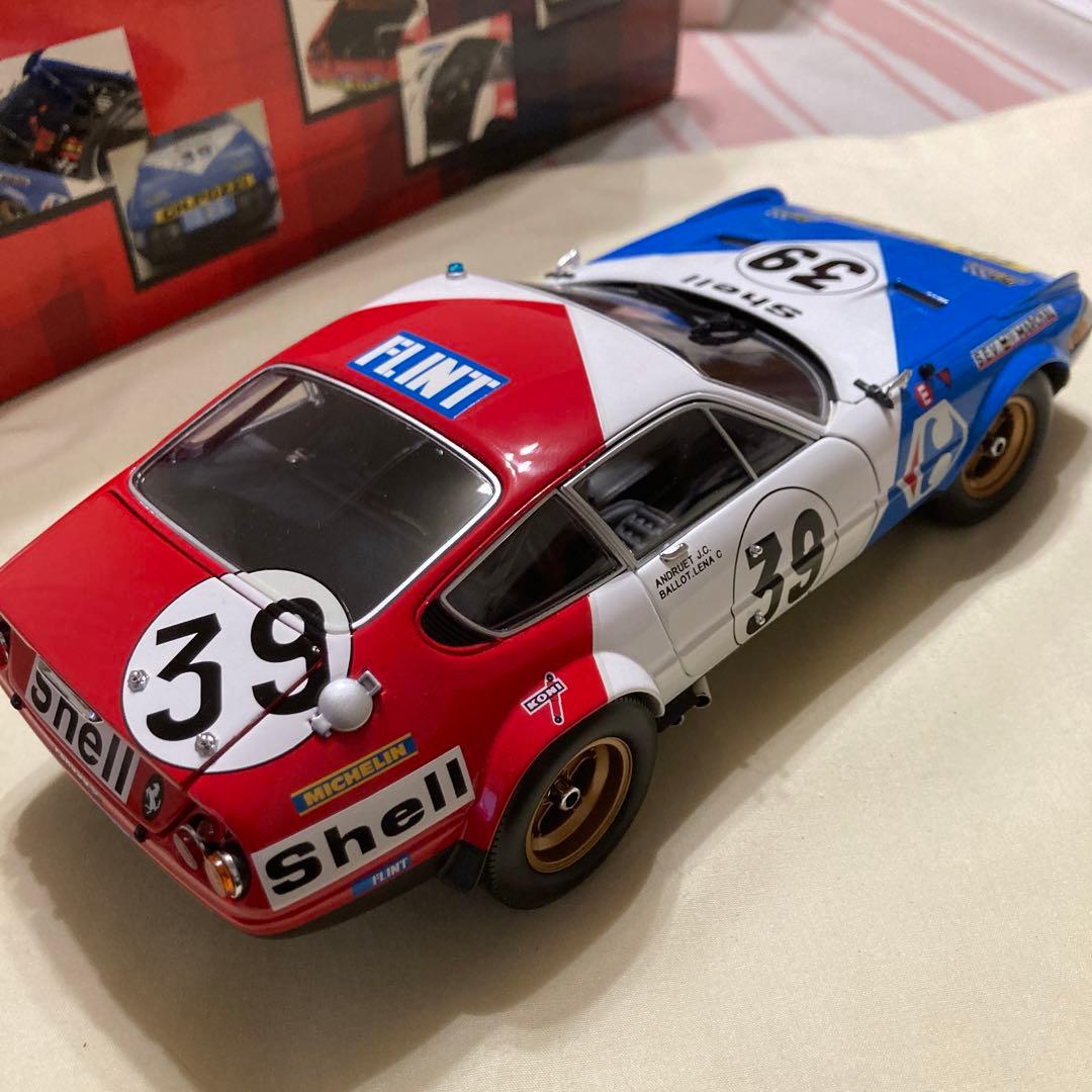 京商1/18 フェラーリ365 GTB4 デイトナ ルマン1972 No.39