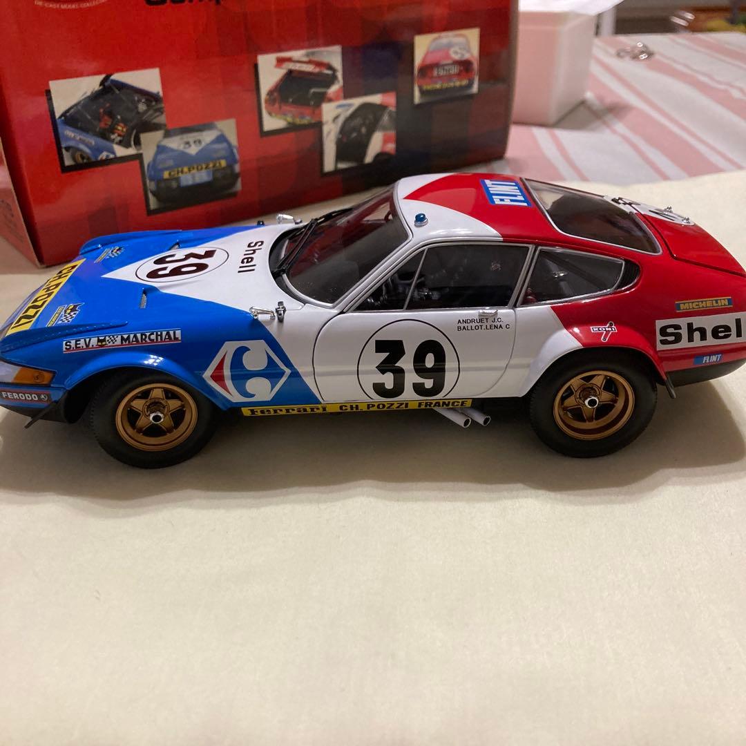 京商1/18 フェラーリ365 GTB4 デイトナ ルマン1972 No.39