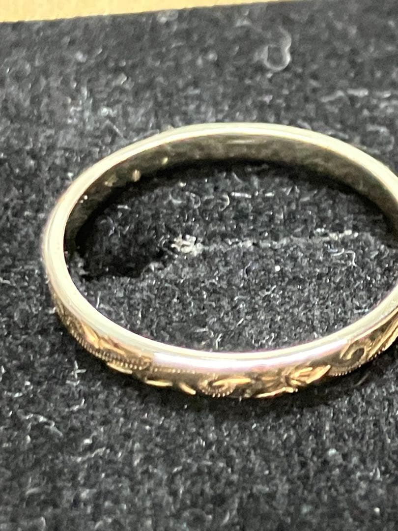 14k ハワイアン風のリング