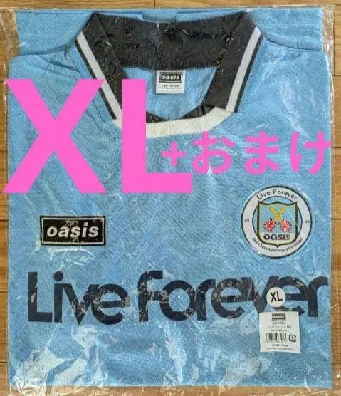 oasis オアシス フットボールシャツ+来日特典おまけ