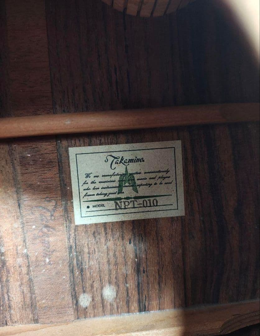 Takamine NPT-0１０ NC 動作確認済み タカミネ 長渕剛