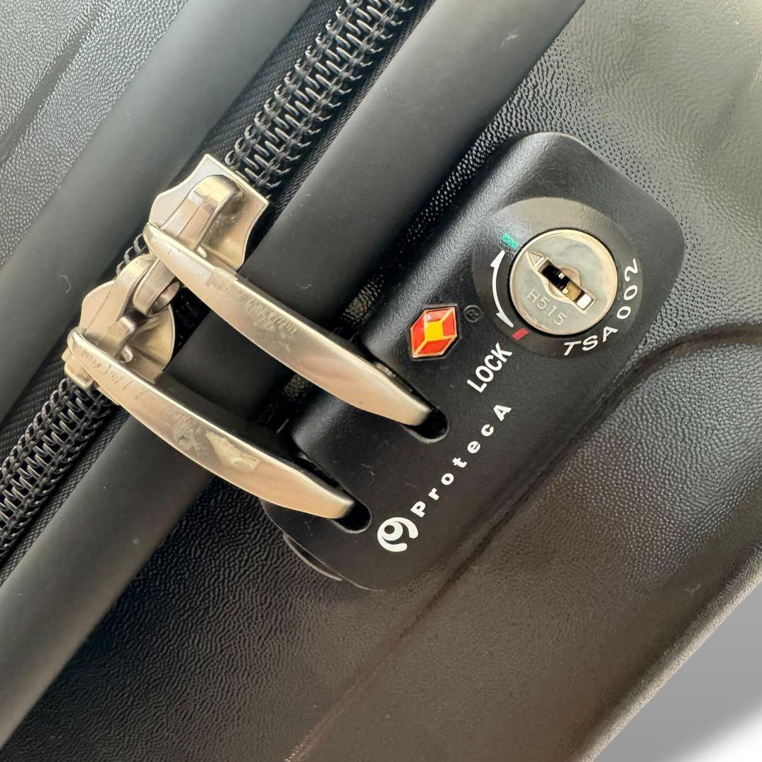 美品 Ace ProtecA ハードキャリーケース 40L 機内持ち込み可能 黒