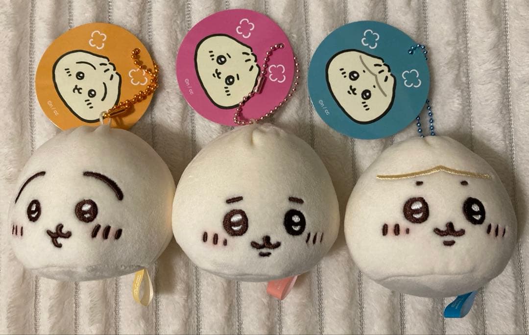 ちいかわ飯店　来来ぷちミニマスコット　肉まんになっちゃった！マスコット　6点