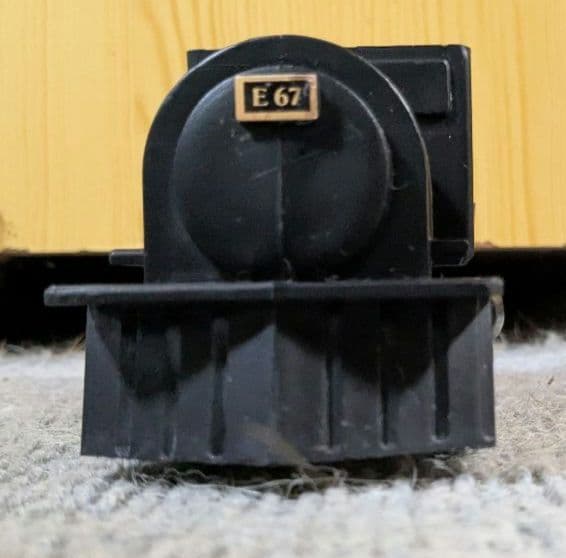 E67 蒸気機関車型灰皿 電子音信号 踏切信号機