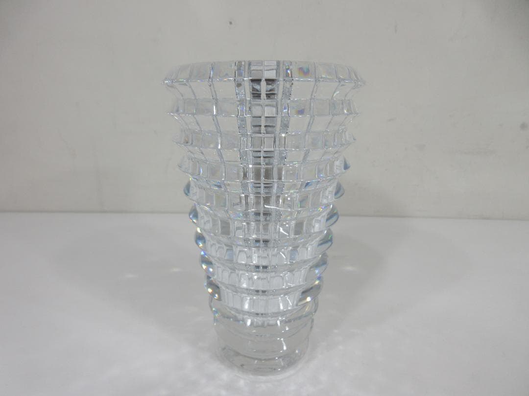 0516W バカラ クリスタルガラス EYE 花瓶