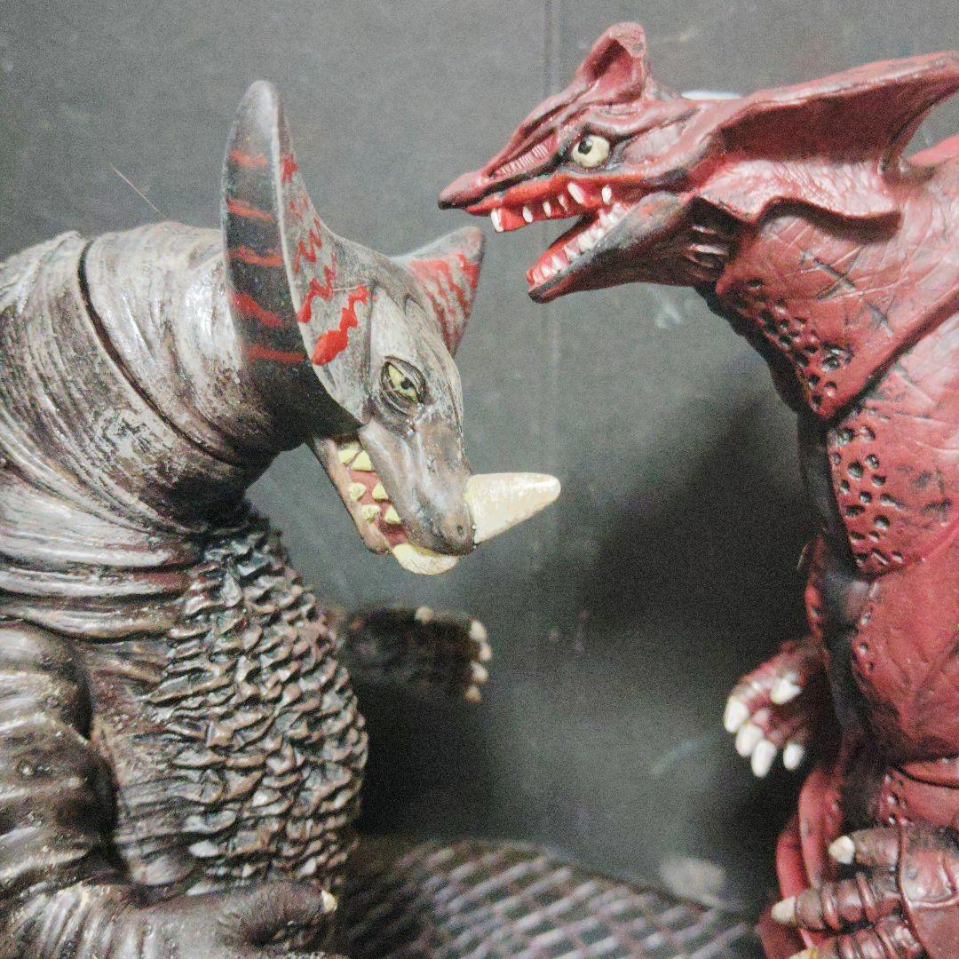 大特価ウルトラ怪獣旧型絶版ソフビ ゴモラ.モンスアーガ（リアルモデル）