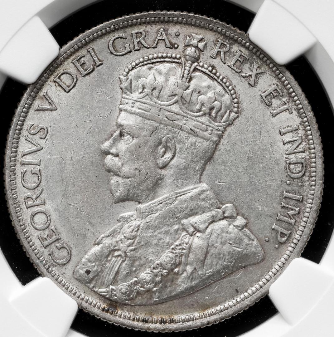 NGC-AU53 カナダ Dollar 1936 KM-31 ジョージ5世