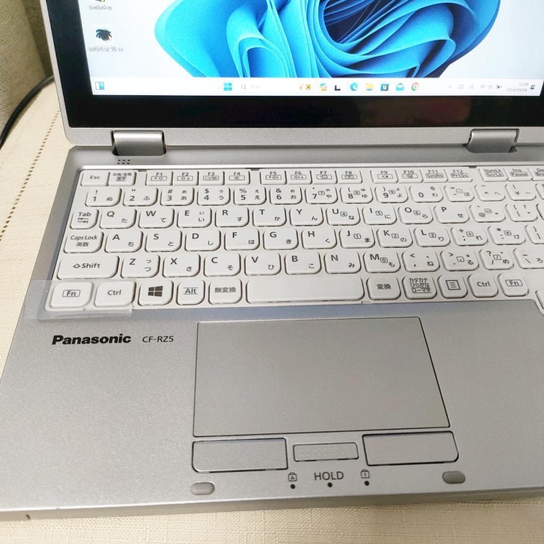 【美品爆速8GBSSD512】✅レッツノート使用少タッチノートパソコンRZ5