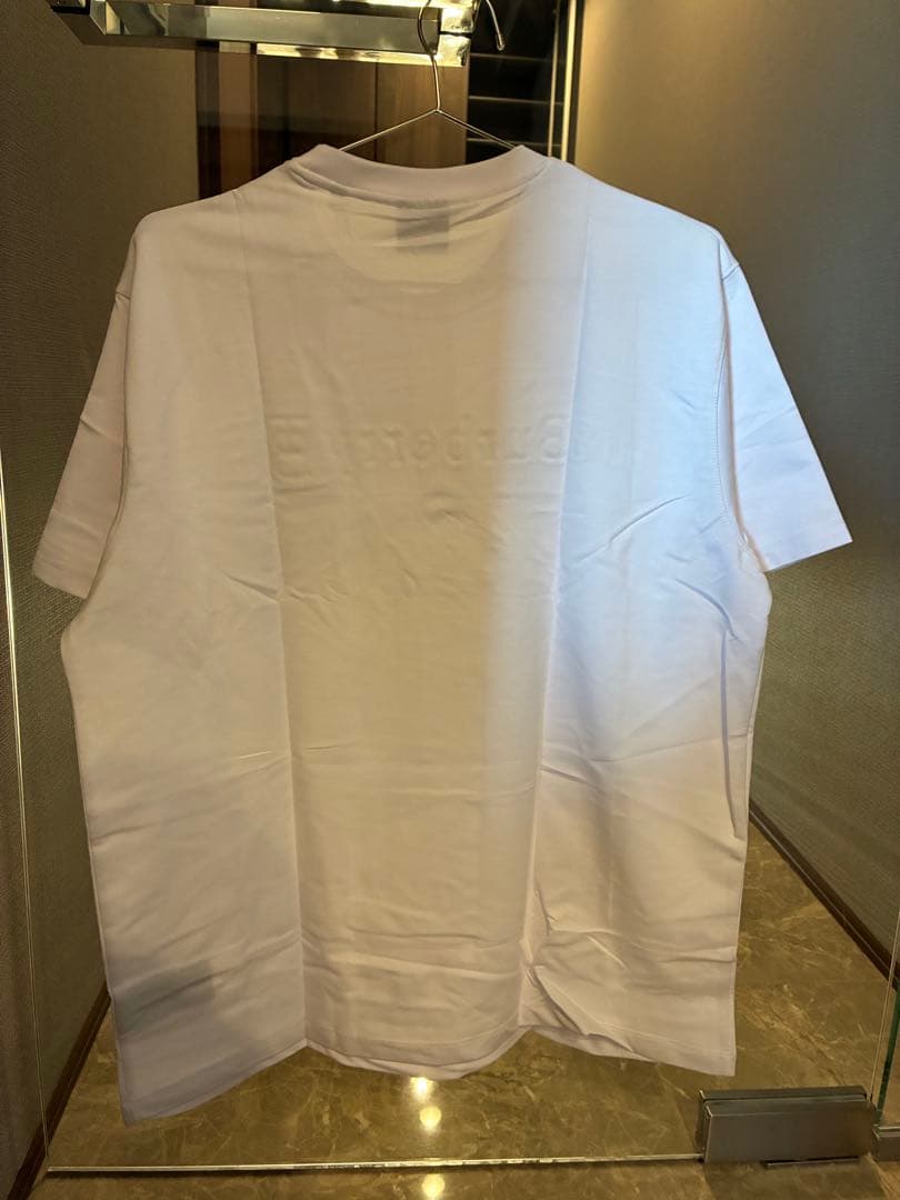 Burberry ホワイト Tシャツ XXL
