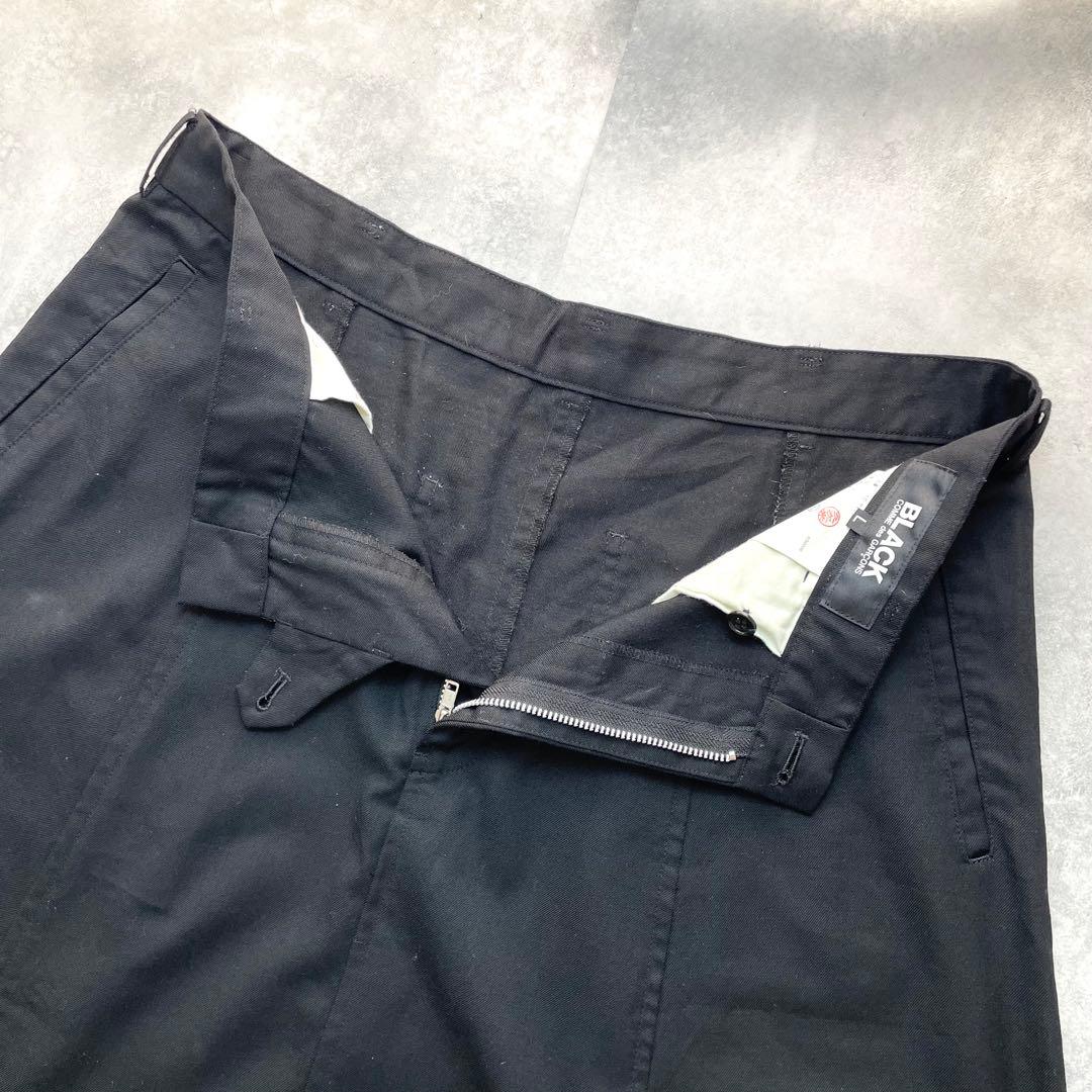 名作 極美品 コムデギャルソン ウールギャバジン サルエルパンツ AD2008