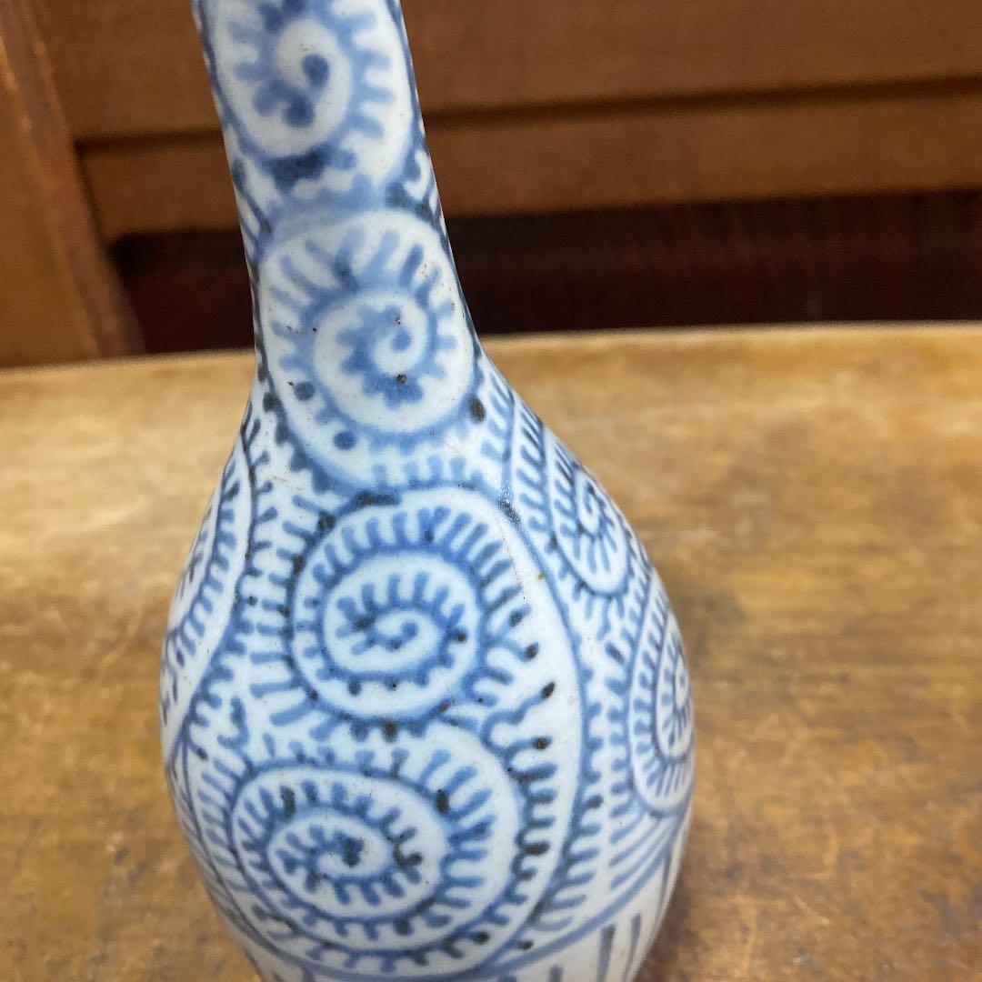 タコ唐草つる徳利