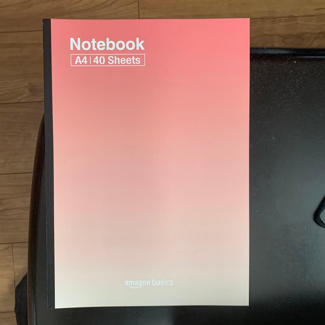 Windowsノート本体 amazon basics Notebook A4 40 Sheets