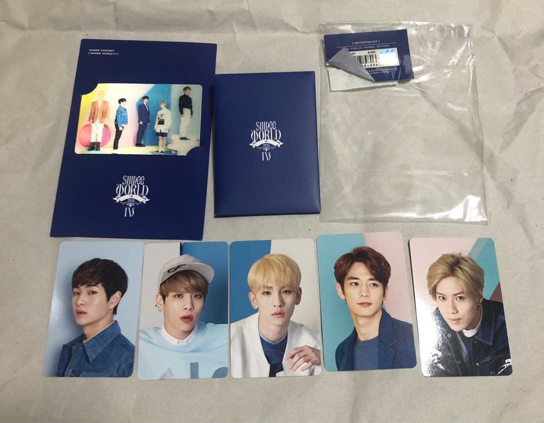 SHINee ポストカード トレカ ブックマーカー まとめ売り