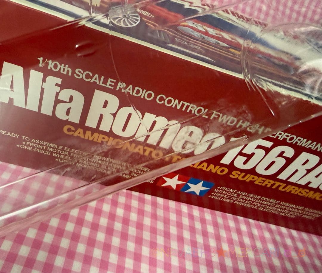 【未組立て】タミヤ◆アルファロメオ156 レーシング FF02 FWD 1/10