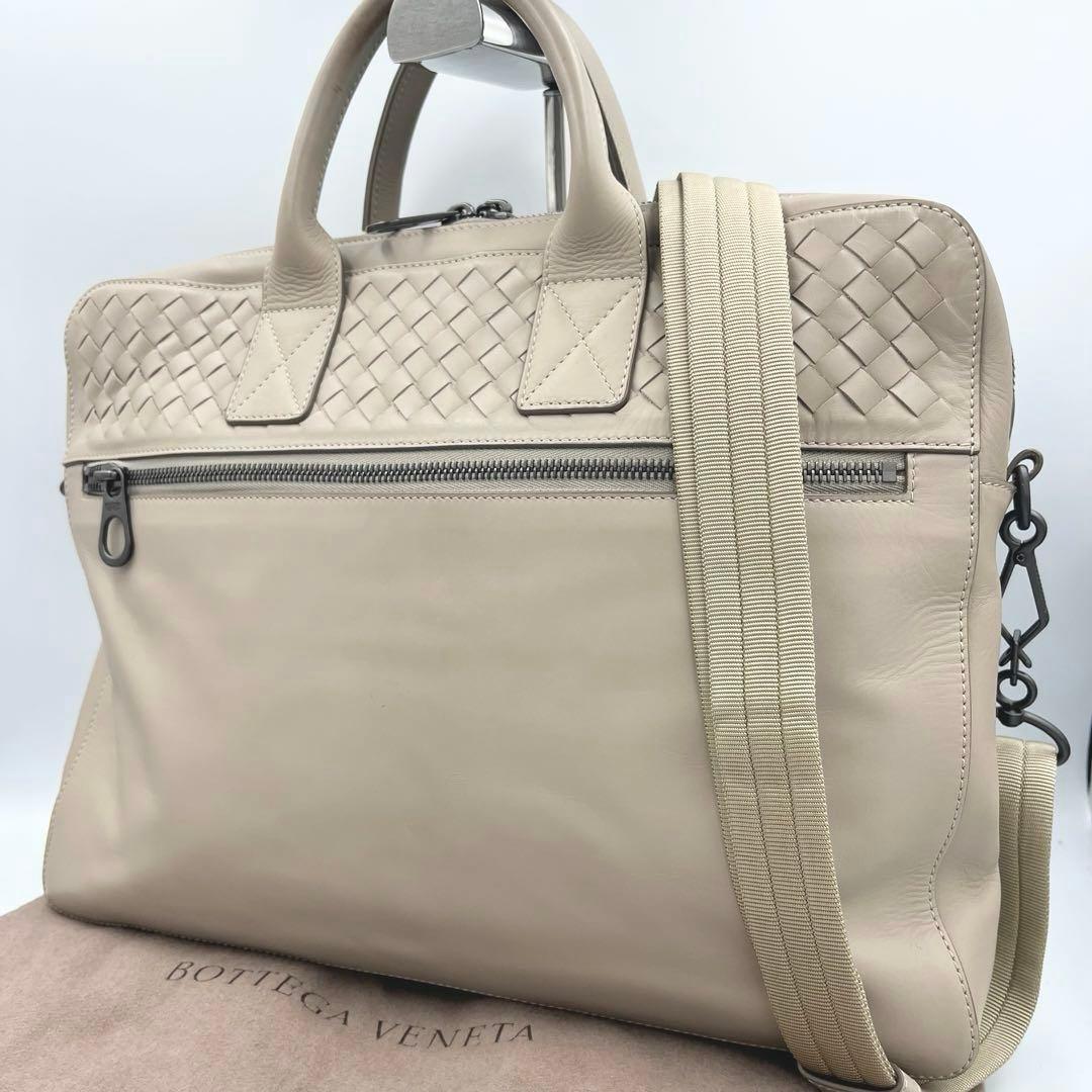 【美品】BOTTEGA VENETA ビジネスバッグ 2way 希少カラー