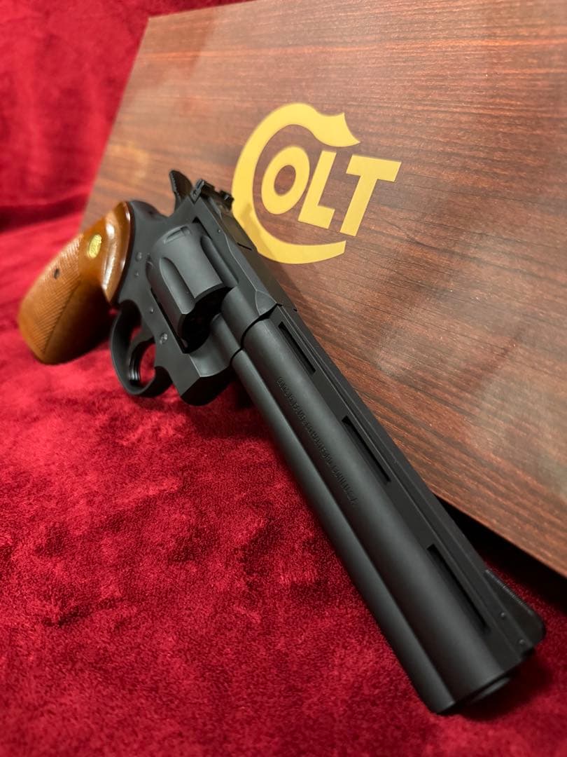 タナカ コルトパイソン.357 6インチ Rモデル　　 ヘビーウェイト