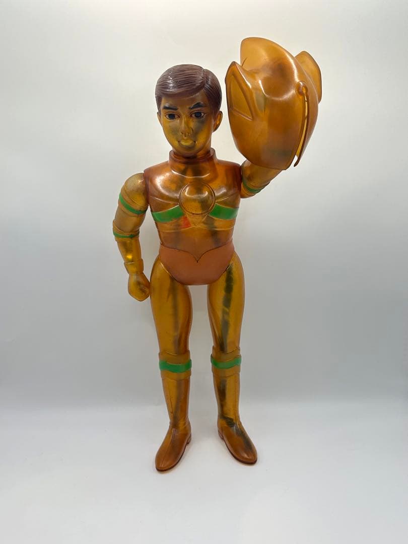 トリプルファイター面取れクリア スケルトン ブルマァク 当時物