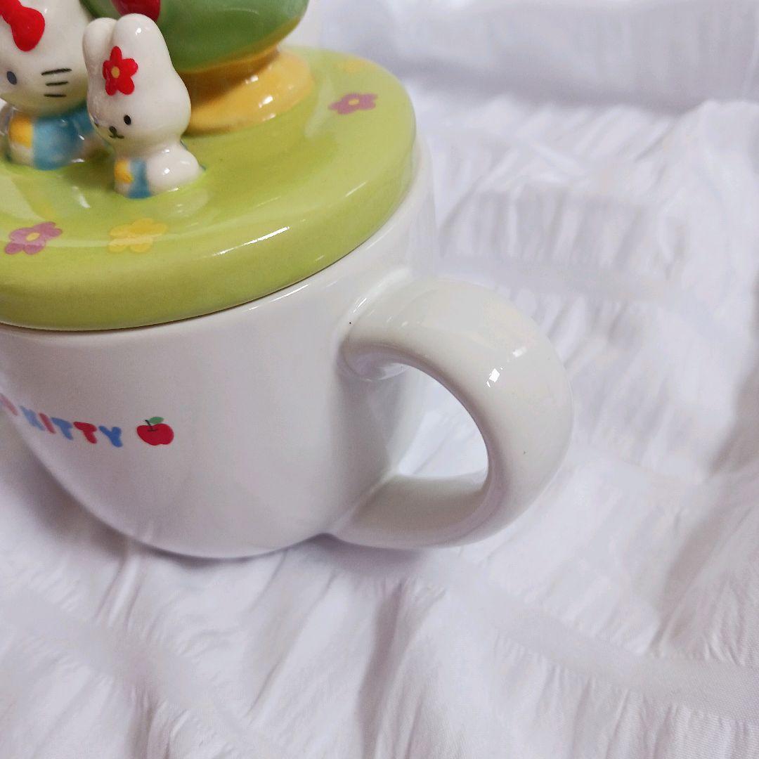 【2点セット】HELLO KITTY　ハローキティ　急須　コップ　レトロ　レア