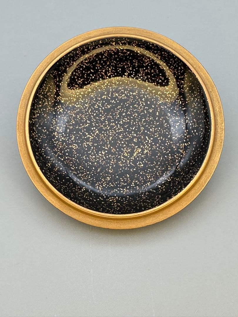 明窪田　茶道具　香合　熊野一寛　秋草蒔絵