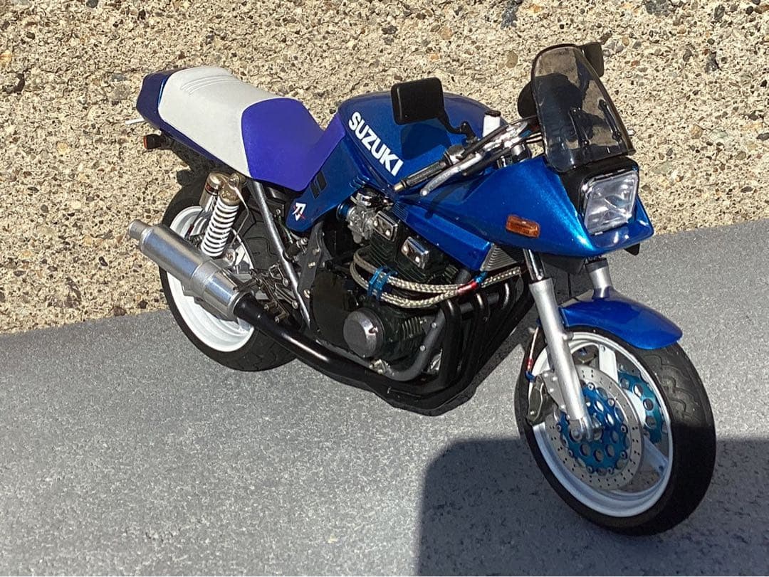 バイクプラモデル　族車　タミヤ1/12 スズキカタナ(ジャンク品)