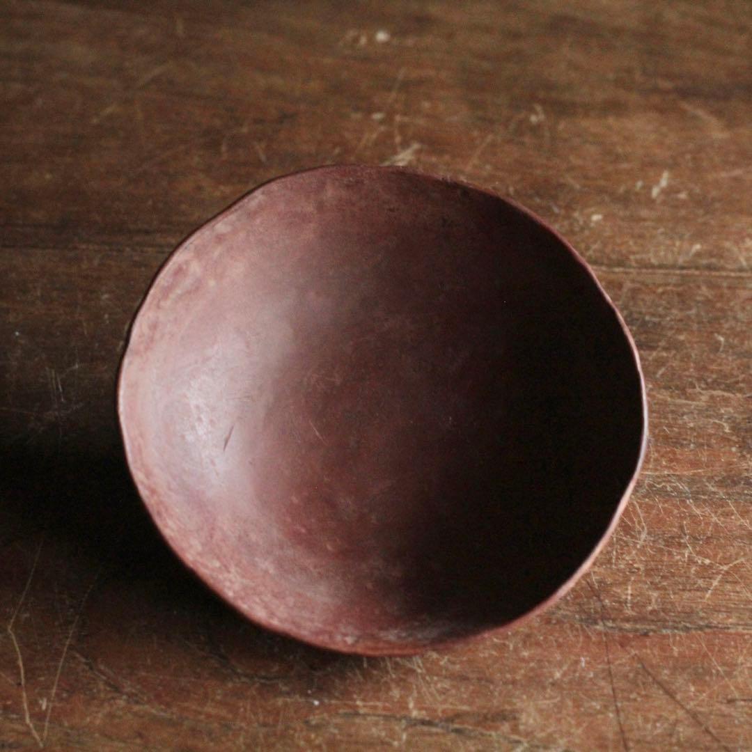 熊谷幸治 さんの 土器 No.2 平碗 現代美術 現代陶芸