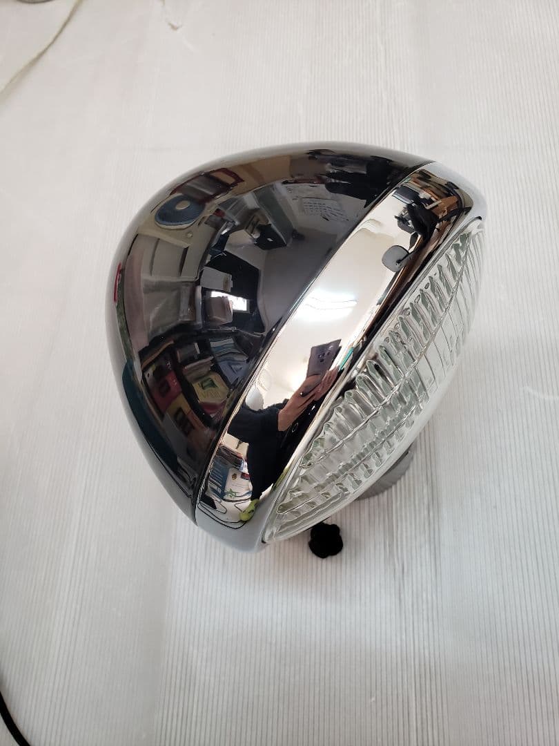 ヤマハ　SR400　ブラック　ルーカス　砲弾型　デイトナ　ペイトン　ヘッドライト