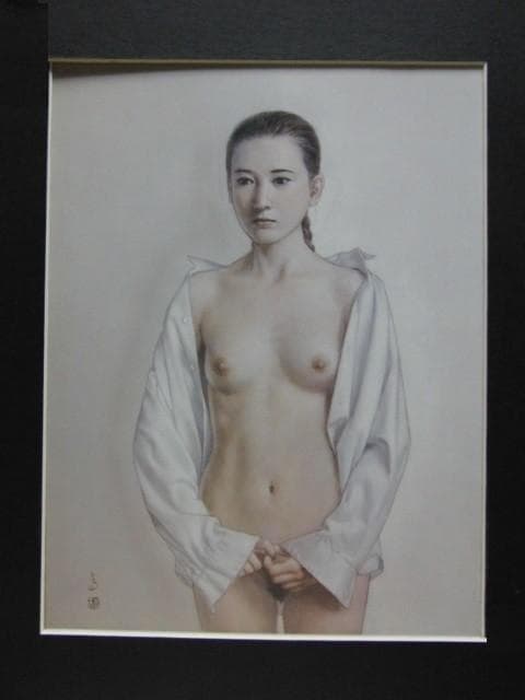 高塚省吾、【優しい時間】、希少な額装用画集より、新品額装付、状態良好