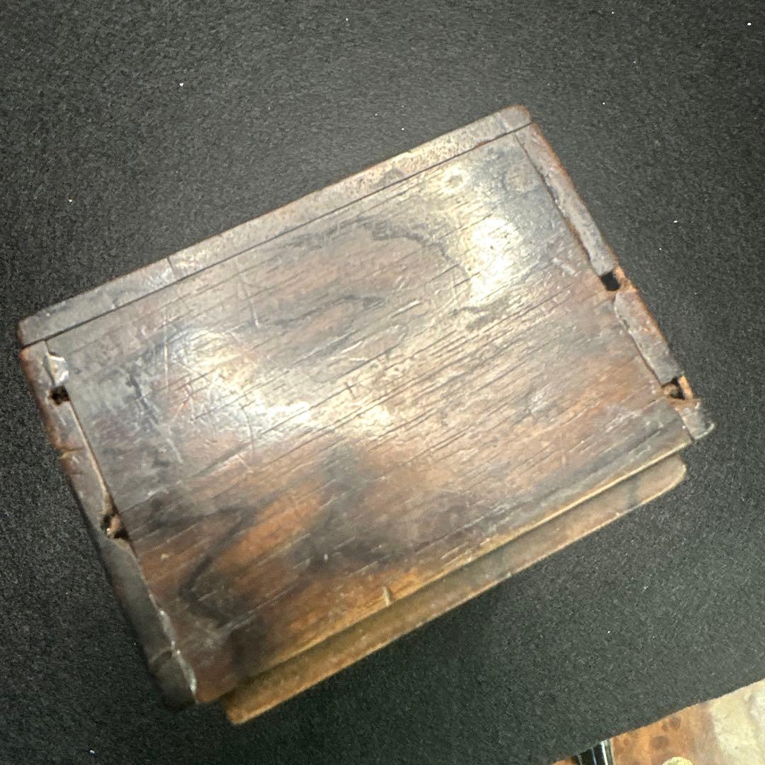 黑柿木，安藤七宝，七宝焼，骨董，インテリア，小物いり，煙草箱，宝石箱