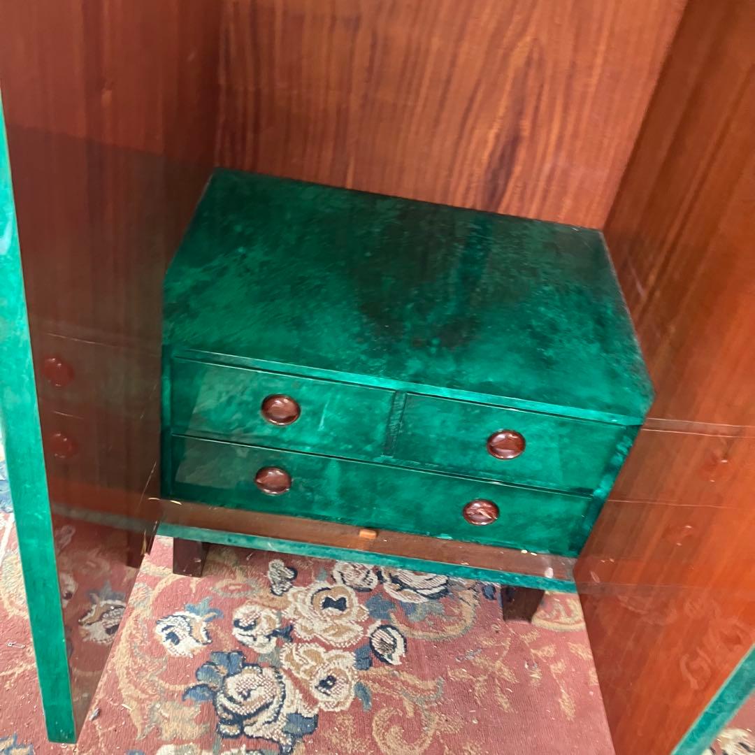 フランス家具 大型ワードローブ 木製洋服タンス ハンガークローゼット 引き出し