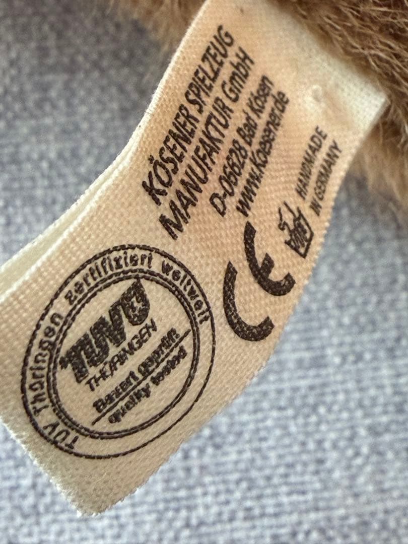 ケーセン　ふたこぶラクダぬいぐるみ　ヴィンテージケーセン