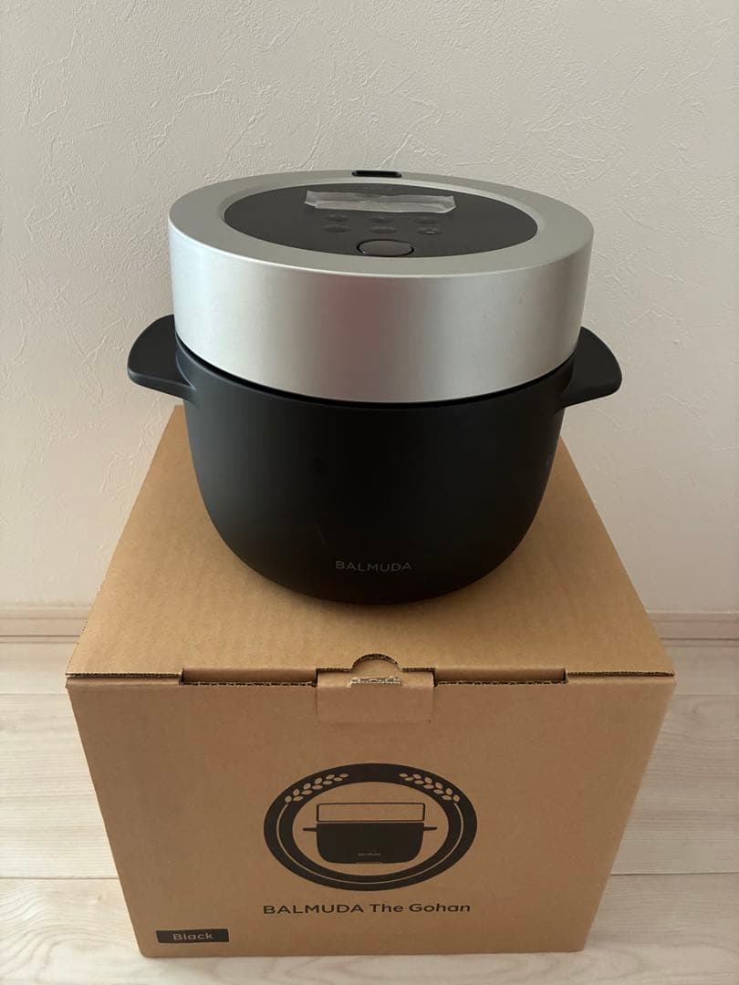 BALMUDA The Gohan 炊飯器　K03A-BK