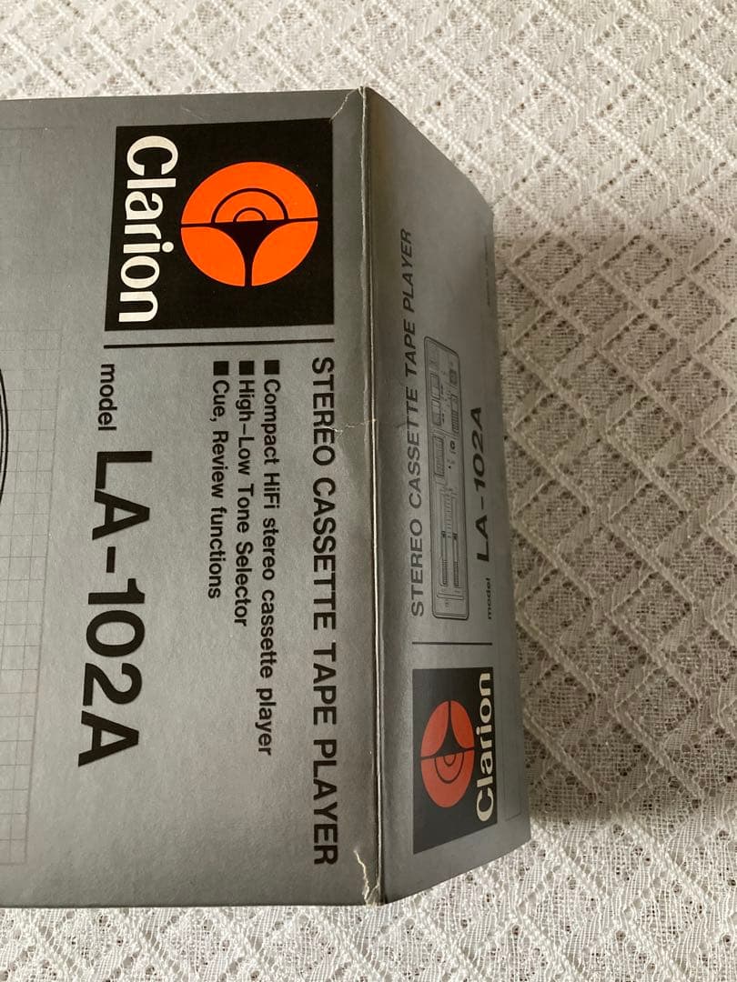 d*3様 【未使用】Clarion LA-102A ステレオカセットテーププレー