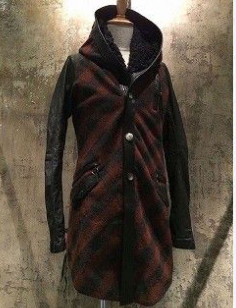 ※値下げ※KMRii/ケムリ　ロングコート　レッド