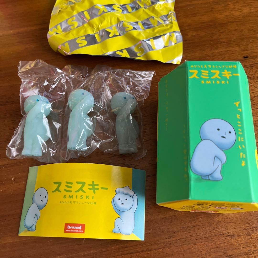 新品　SMISKI スミスキー トイレシリーズ 5種セット　蓄光　光るフィギュア