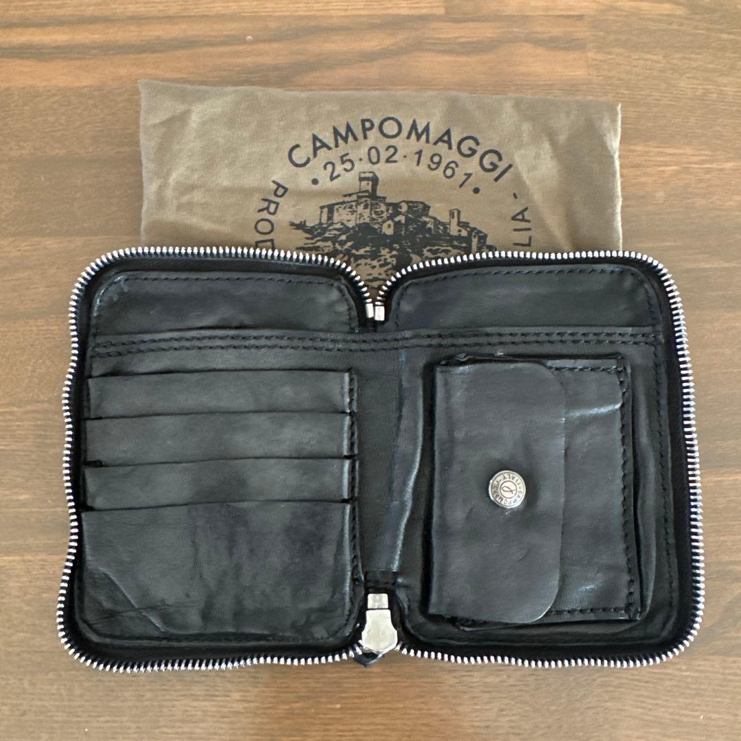 CAMPOMAGGI 装飾付き二つ折り財布　最終値下げです