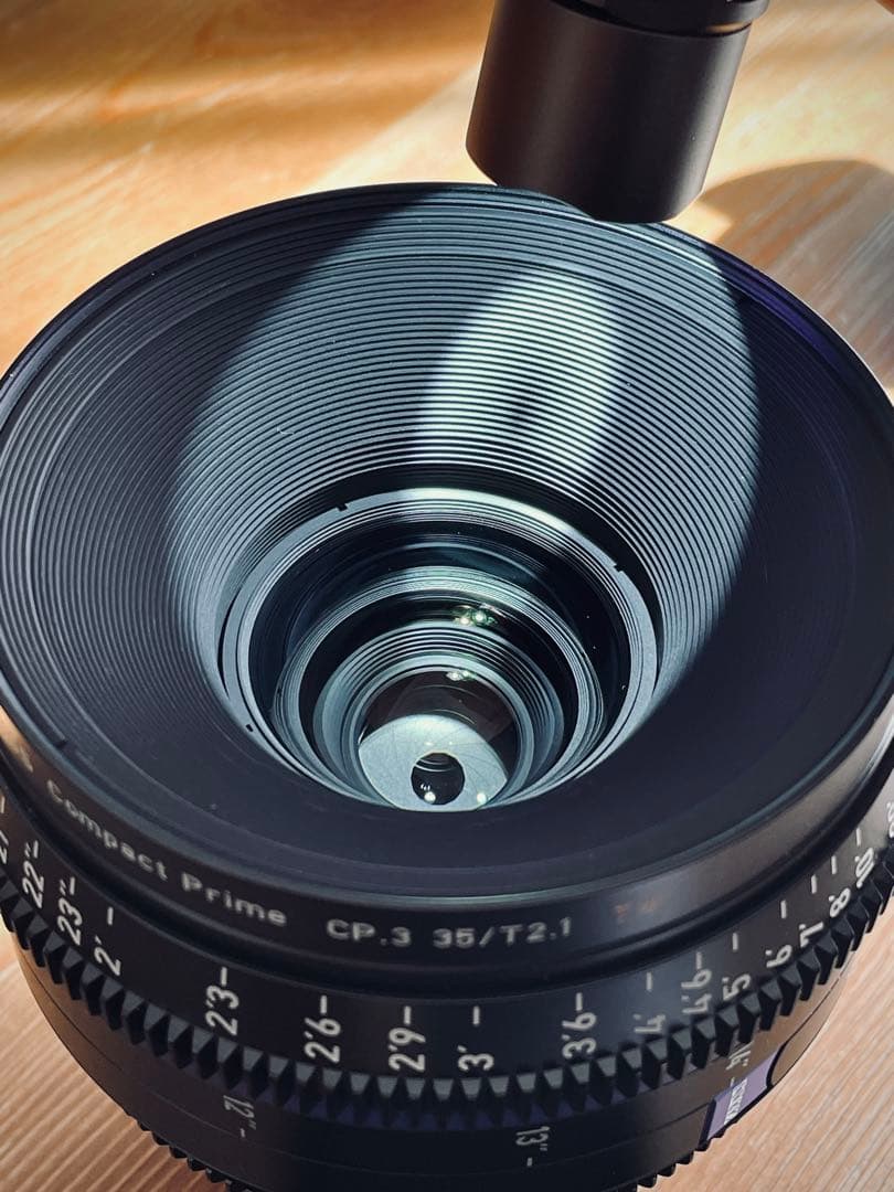 ZEISS CP.3 35mm T2.1 シネマレンズ　シネマカメラ