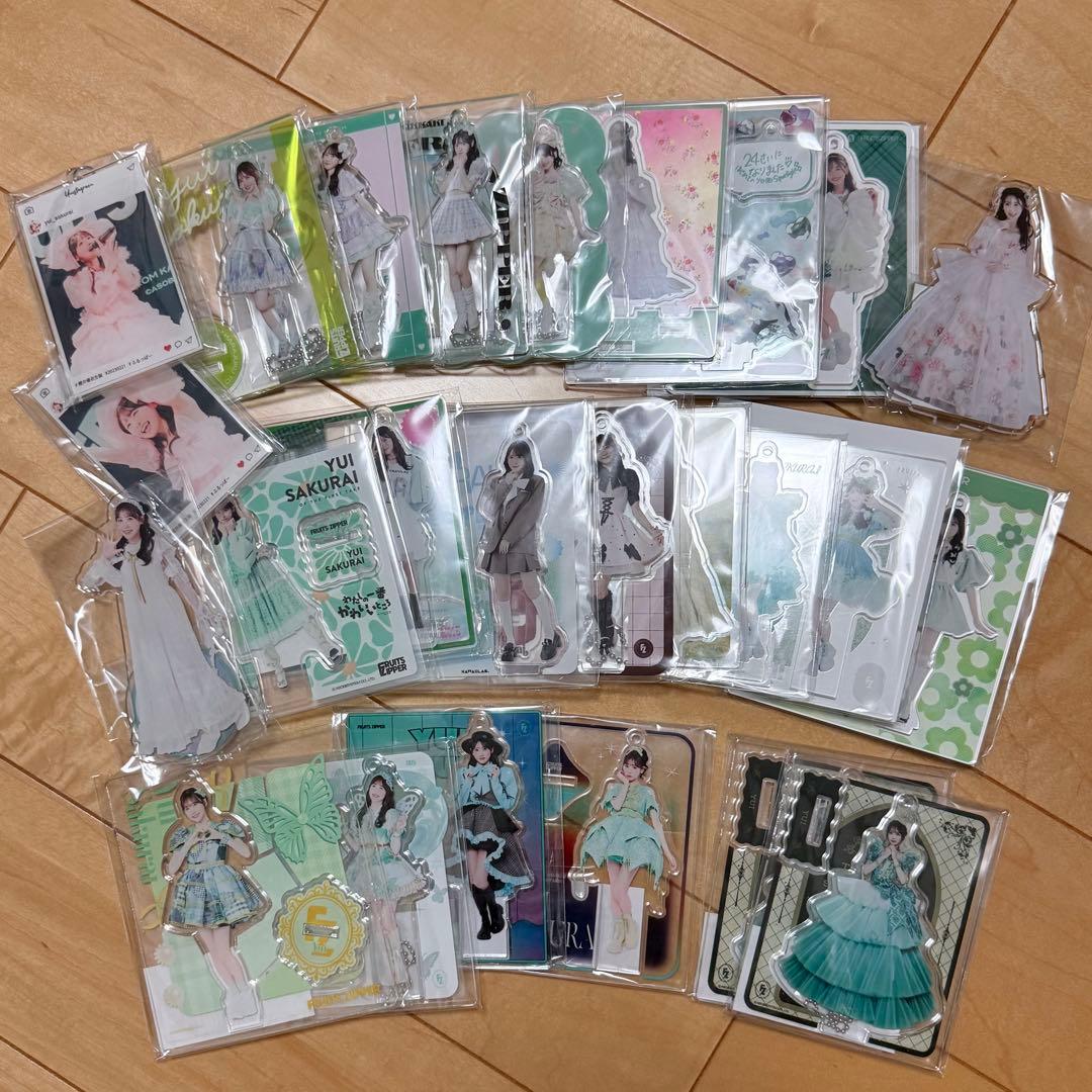 フルーツジッパー 櫻井優衣 アクスタ