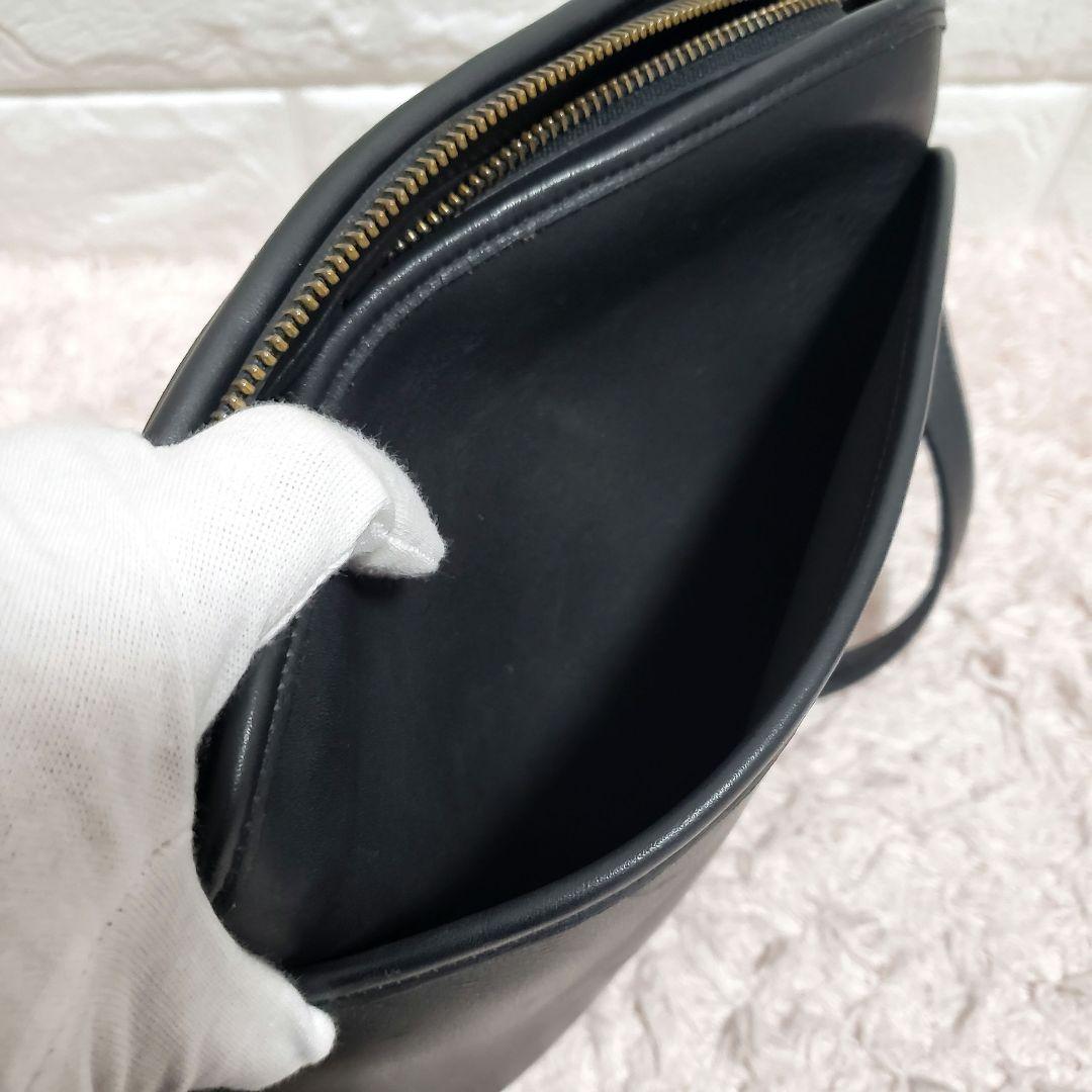 オールドコーチ COACH オールレザー ラウンドアーチショルダーバッグ 美品