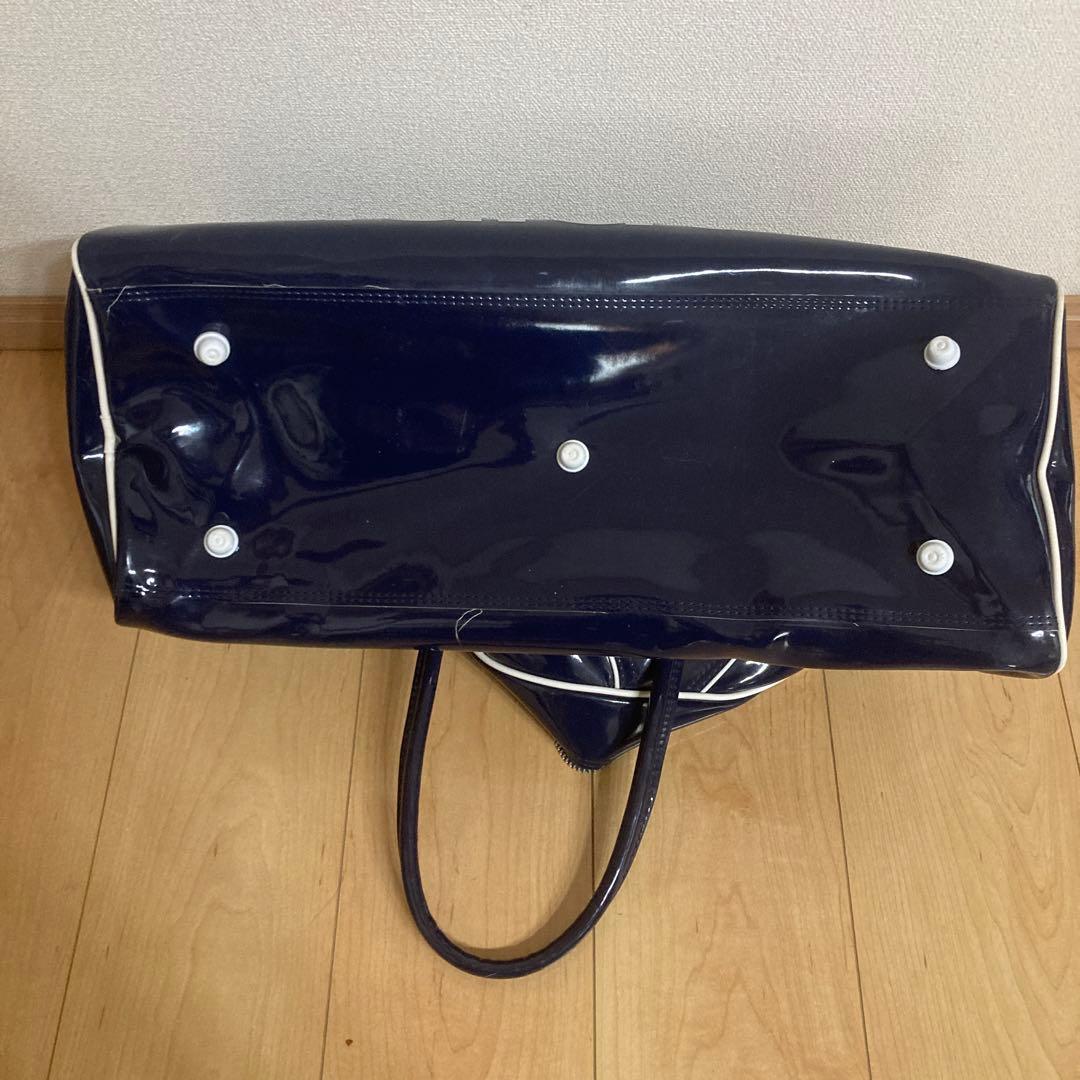 adidasエナメルボストンバッグ /ビンテージ