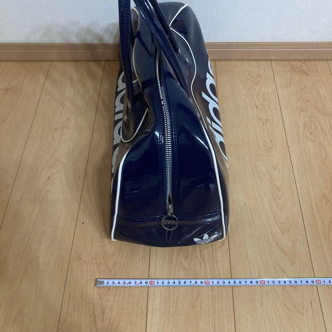 adidasエナメルボストンバッグ /ビンテージ