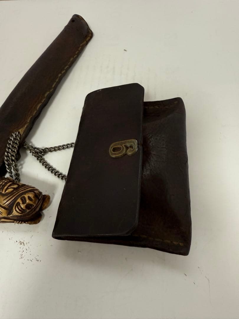 根付　 喫煙具　キセル　煙草入れ　アンティーク　送料込み