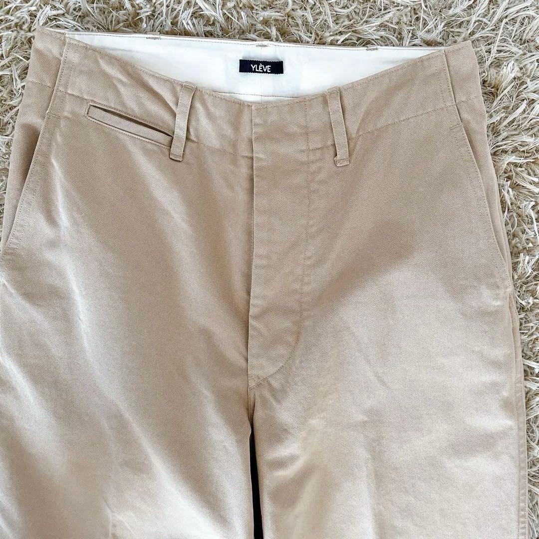 YLÈVE COTTON CHINO イレーヴ チノパンツ