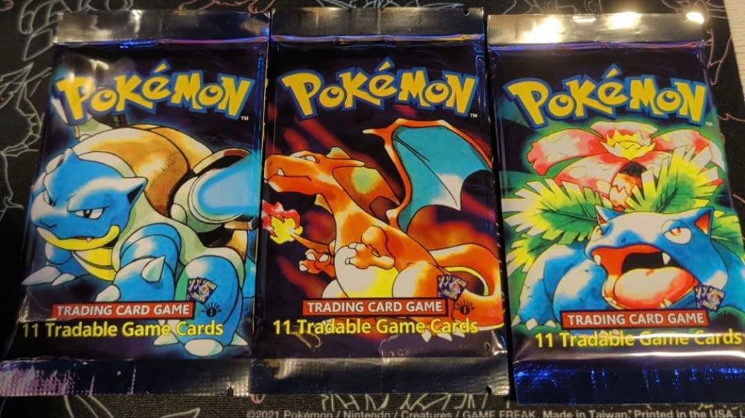 新品 ポケカ Base Set Booster Pack 1st Edition