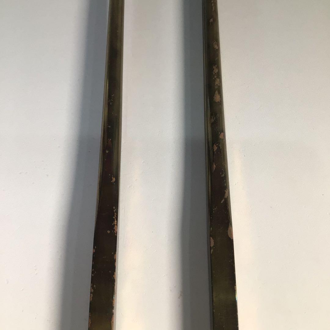 Ｍ４５５　火箸　『般若勘渓造』『南鐐』『鳥頭』『飾火箸』　共箱　茶道具