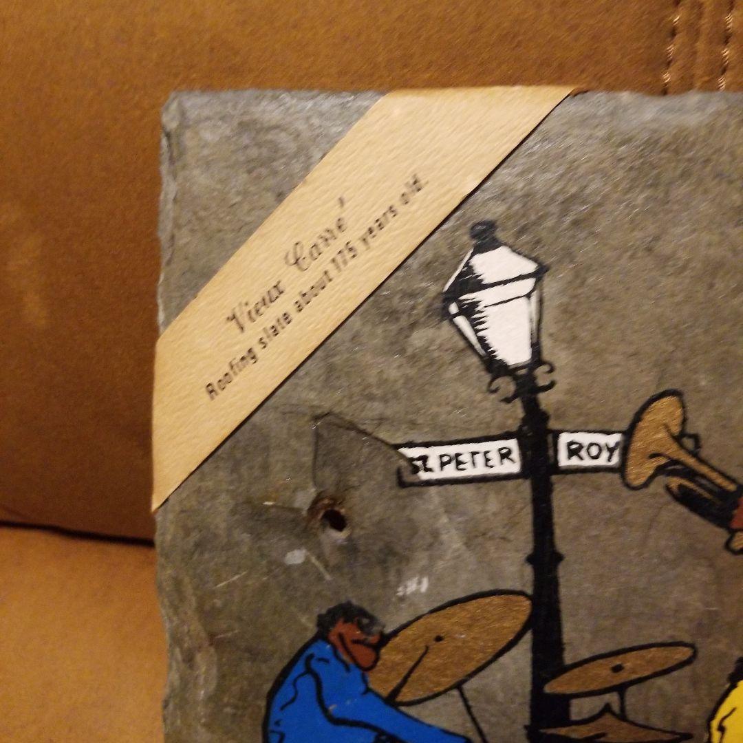 Bourbon St. スレートアートプレート 1987年