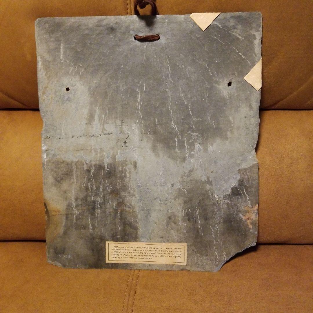 Bourbon St. スレートアートプレート 1987年